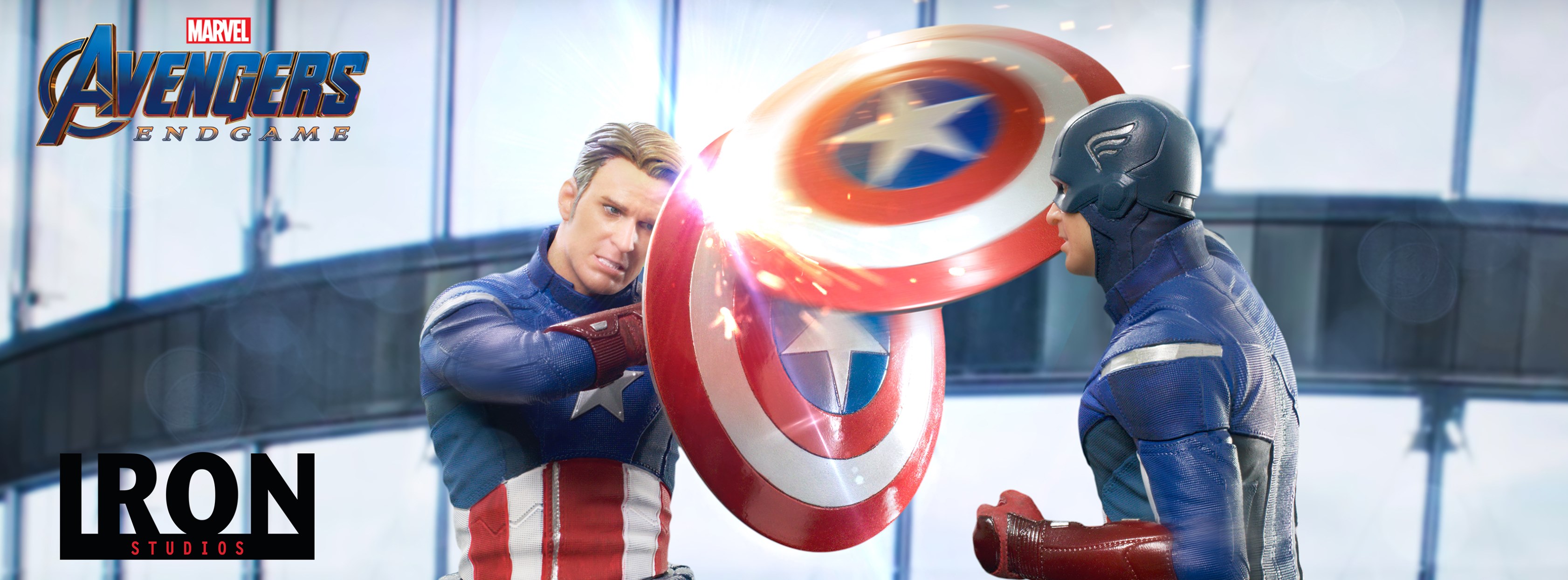 Iron Studios BDS Art Scale 1/10 Avengers: Endgame - Captain America 2012 (16F)