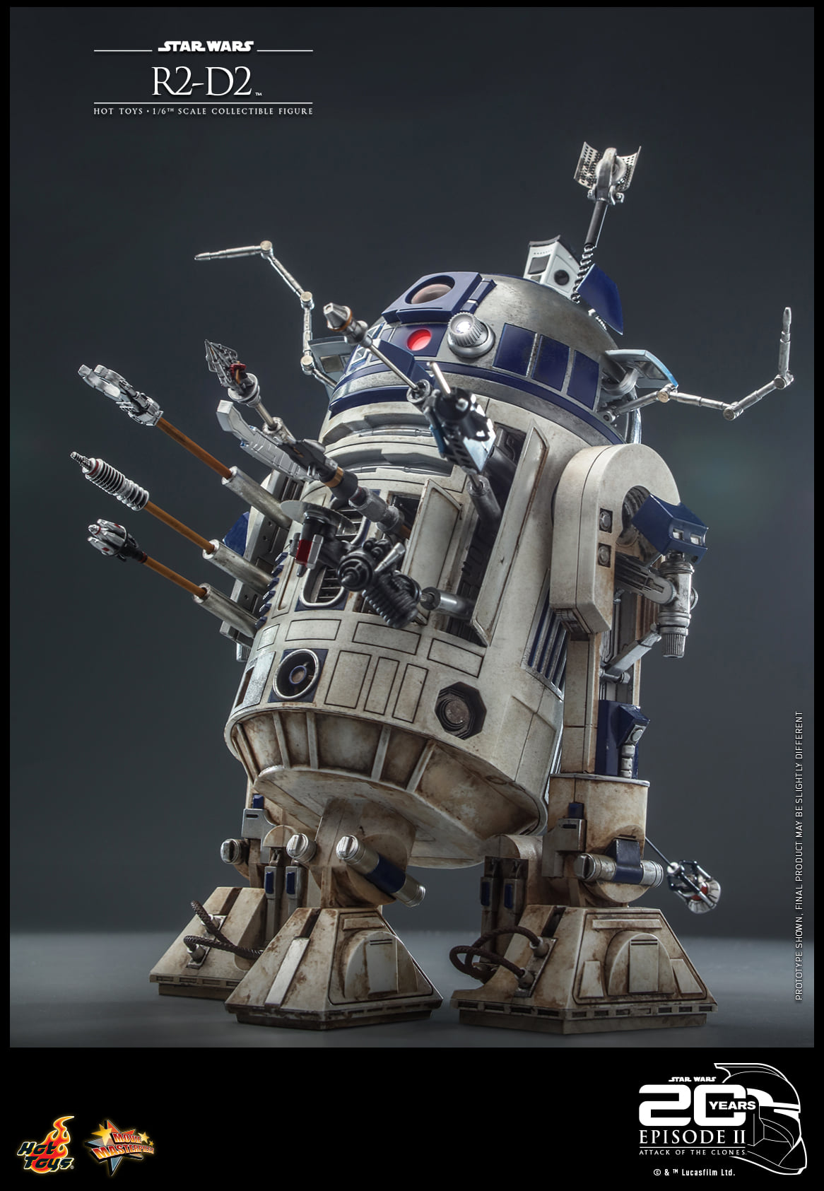 Hot Toys MMS651 1/6 Star Wars Episode II: Attack of the Clones™ - R2-D2™