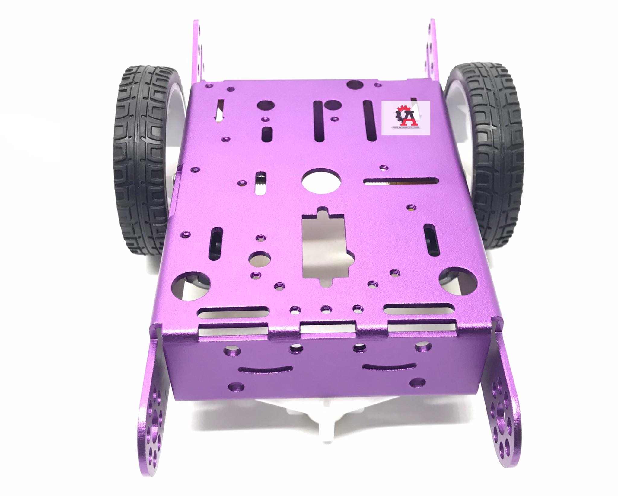 2WD Aluminum smart car สีม่วง