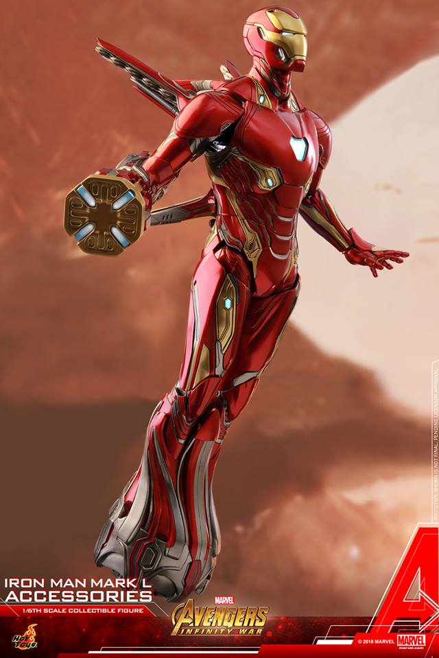 Hot Toys ACS004 AVENGERS: INFINITY WAR - IRON MAN MARK L (ACCESSORIES)