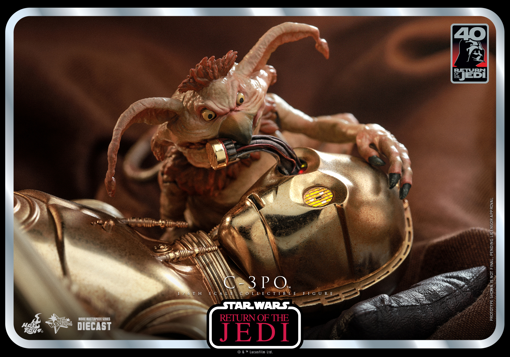 Hot Toys MMS701D56 1/6 Star Wars Episode VI: Return of the Jedi™ - C-3PO™