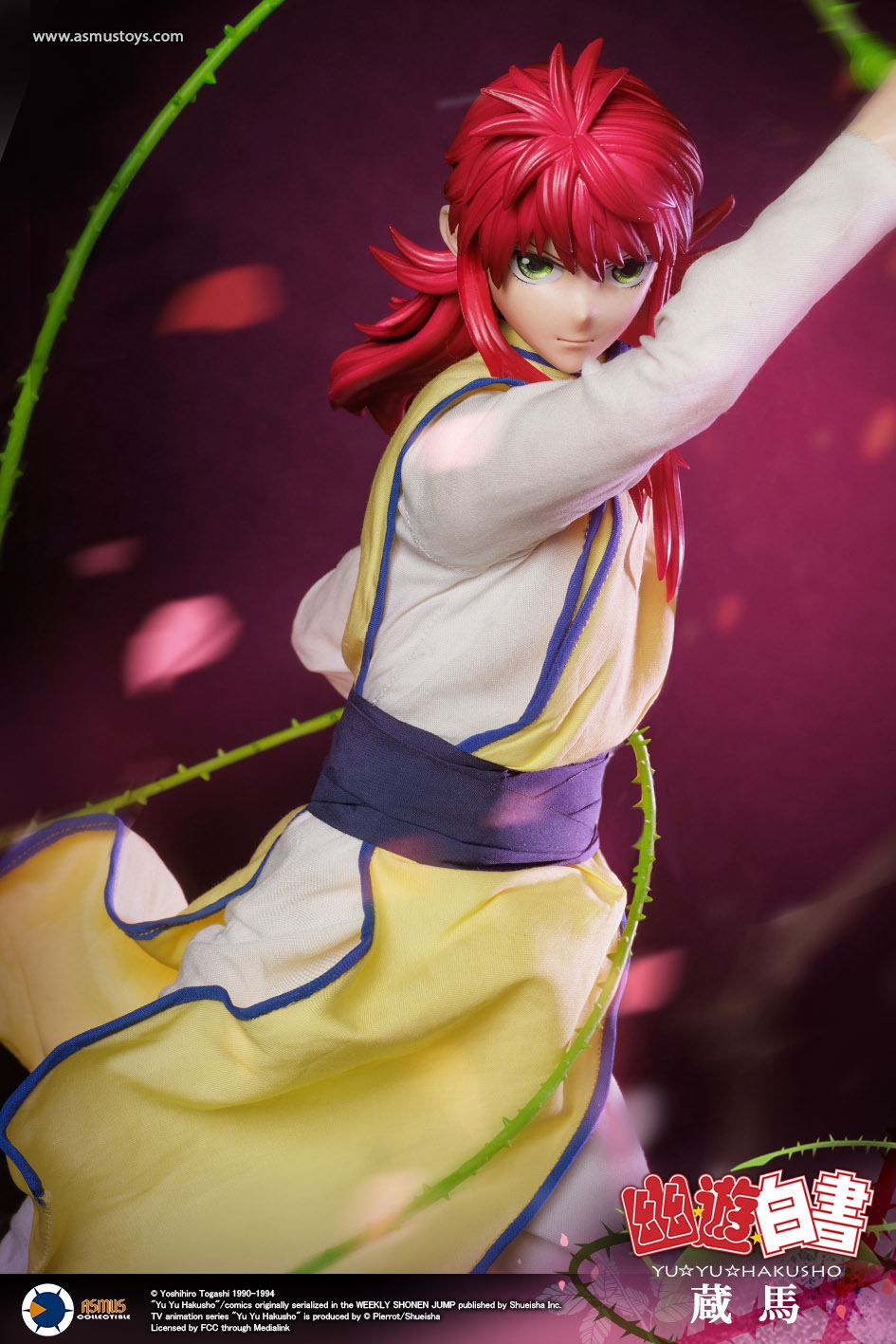 ASMUS TOYS YUYU003LUX Yu Yu Hakusho Kurama (LUXURY EDITION)