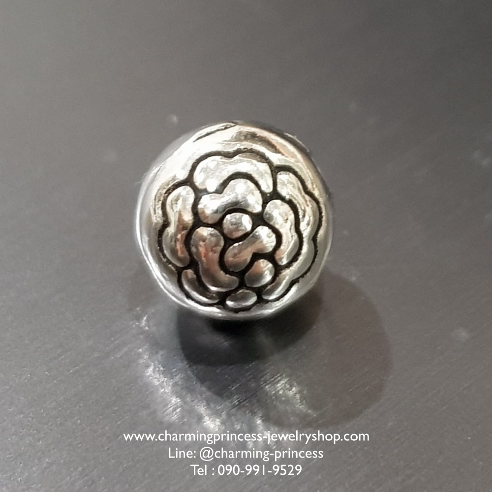 ตัวคั่นดอกไม้ Flower 925 Sterling Silver Size S