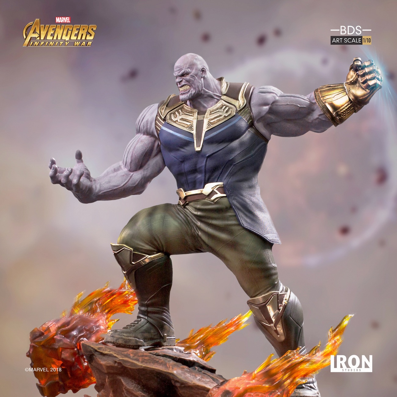 Iron Studios BDS Art Scale 1/10 Avengers: Infinity War - Thanos (ตัวโชว์)