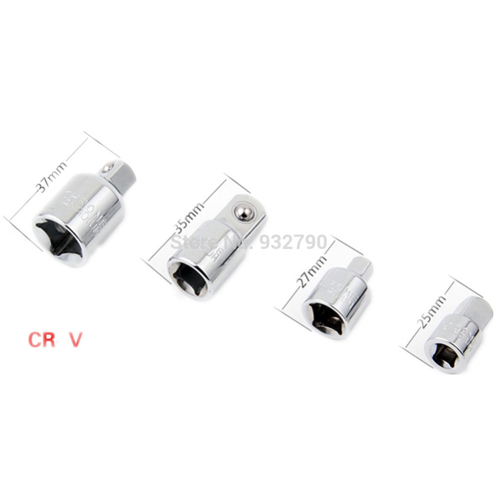 AD10 ชุด ข้อต่อ-เพิ่ม-ลด 4 ขนาด 1/2 3/8 1/4