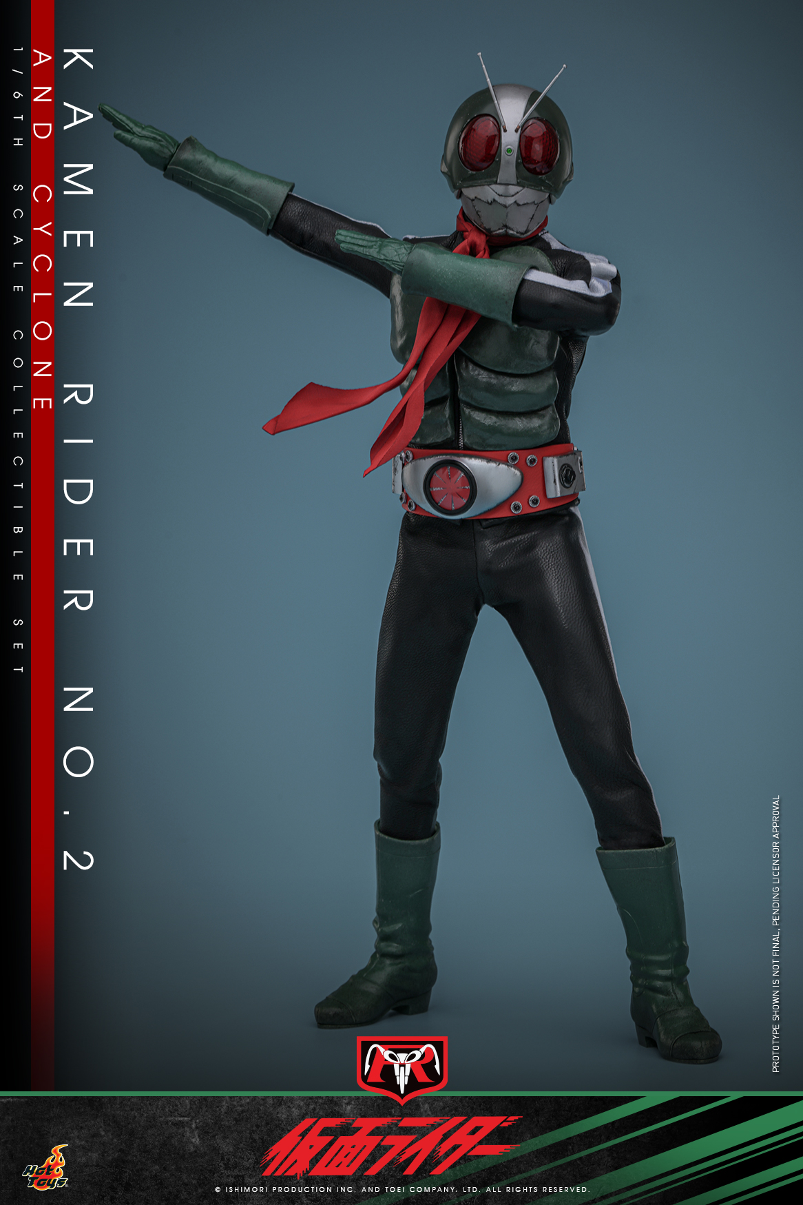 Hot Toys TMS149 Kamen Rider - Kamen Rider No. 2 and Cyclone