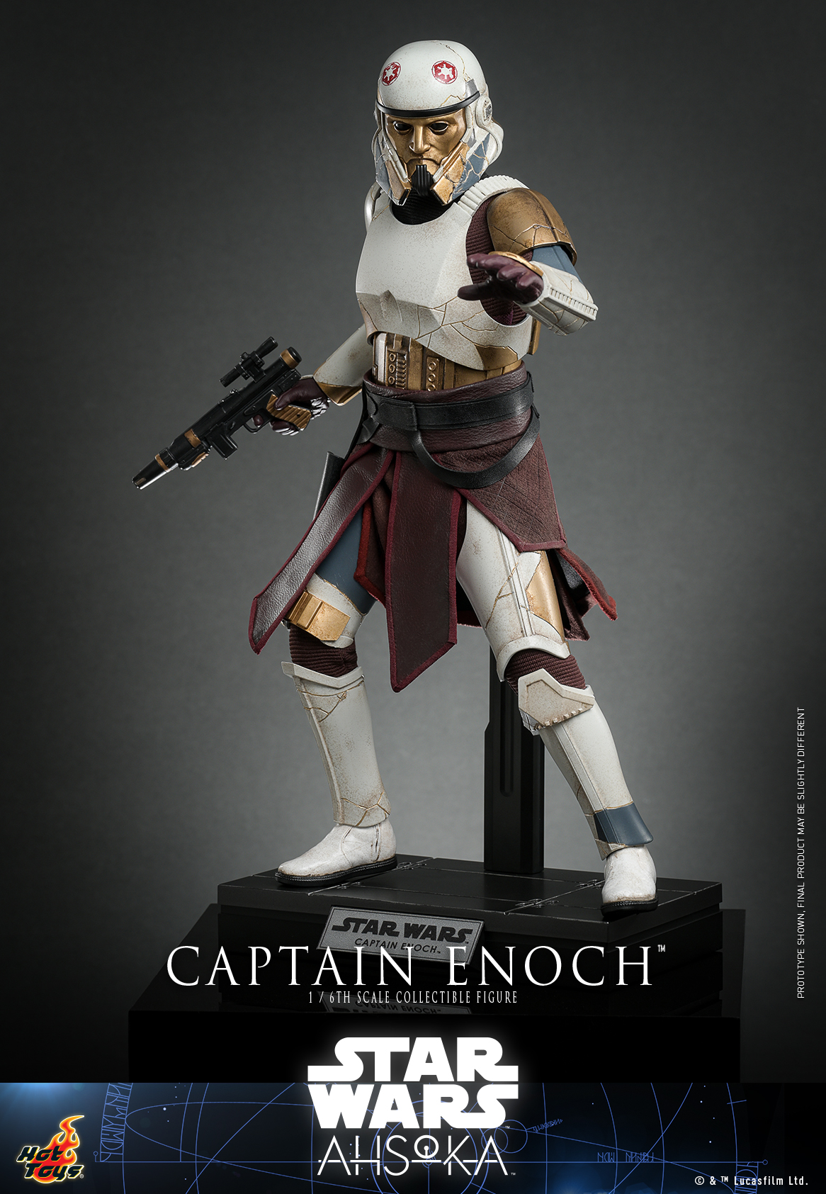 Hot Toys TMS120 1/6 Star Wars: Ahsoka™ - Captain Enoch™