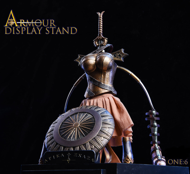TYStoys SJT-A 1/6 Armour Display Stand - Amazon female fighter Battle Armor