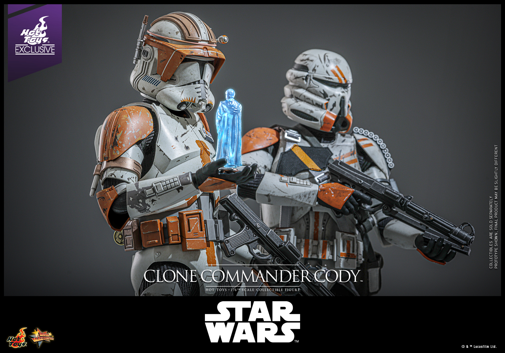 Hot Toys MMS796 Star Wars: Episode III Revenge of the Sith - Clone Commander Cody [Hot Toys Exclusive]