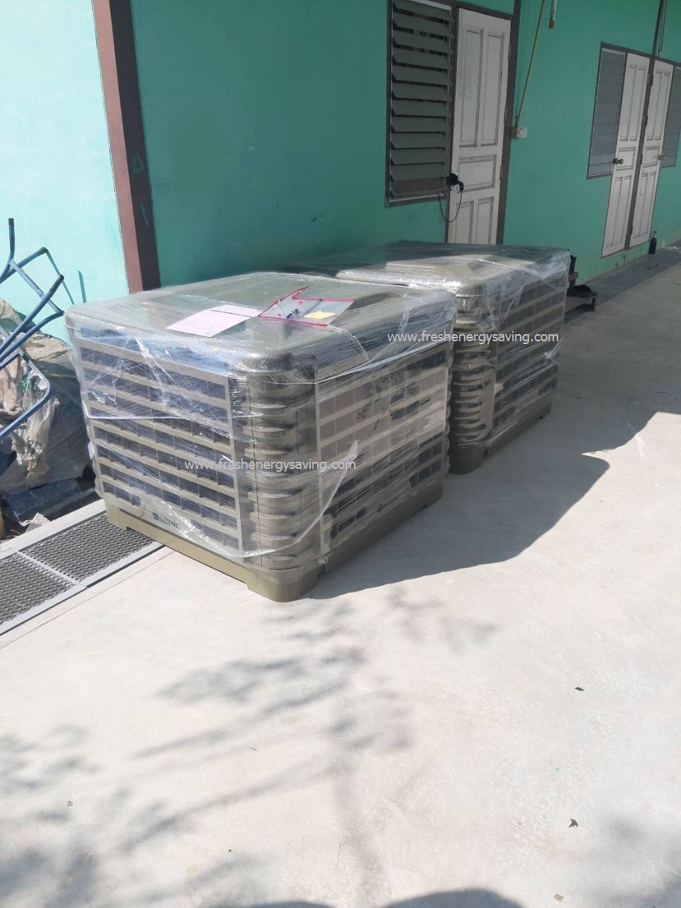 พัดลมไอเย็น, (EVAP) เป่าล่าง, 18AN1-D คุณภาพ เกรด A แรงลม 2 ระดับ