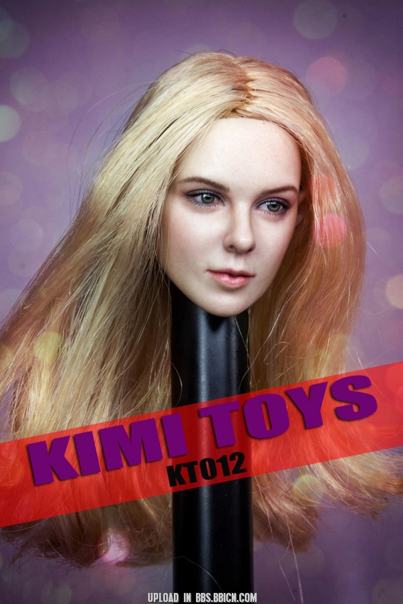 KIMITOYS KT012 1/6 European and American female headsculpt