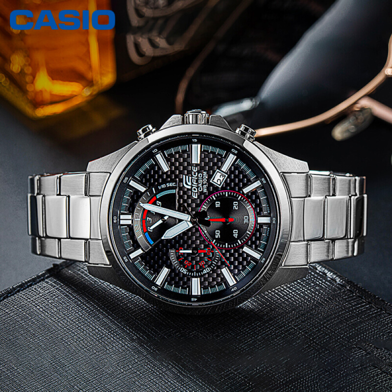 นาฬิกาข้อมือ Casio Edifice Chronograph EFR-530 Series EFV-530 EFV-530D EFV-530D-1A EFV-530D-1A