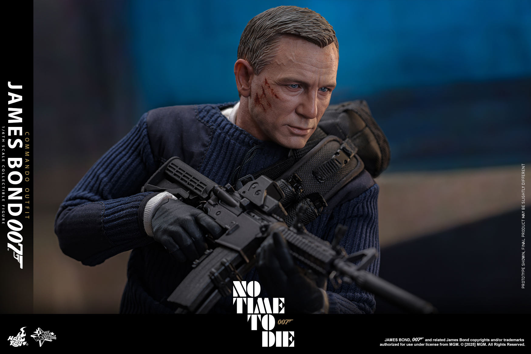 Hot Toys MMS804 No Time To Die - James Bond (Commando Outfit)