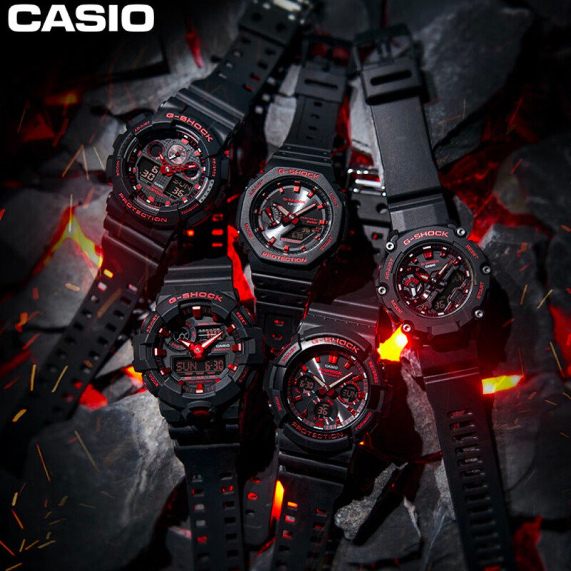 Casio นาฬิกาข้อมือ G-Shock Standard ANA-DIGI GA-700| อะนาล็อก-ดิจิตอลมาตรฐาน | G-SHOCK | นาฬิกา | CASIO | GA-700BNR-1A GA-700BNR-1A