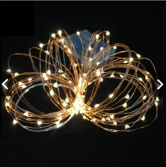 FairyLight ไฟตกแต่งกล่องดอกไม้ ขนาด 5 m สีวอม