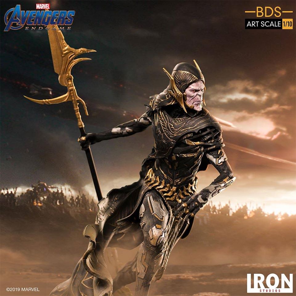 Iron Studios BDS Art Scale 1/10 Avengers: Endgame - Corvus Glaive Black Order (16)