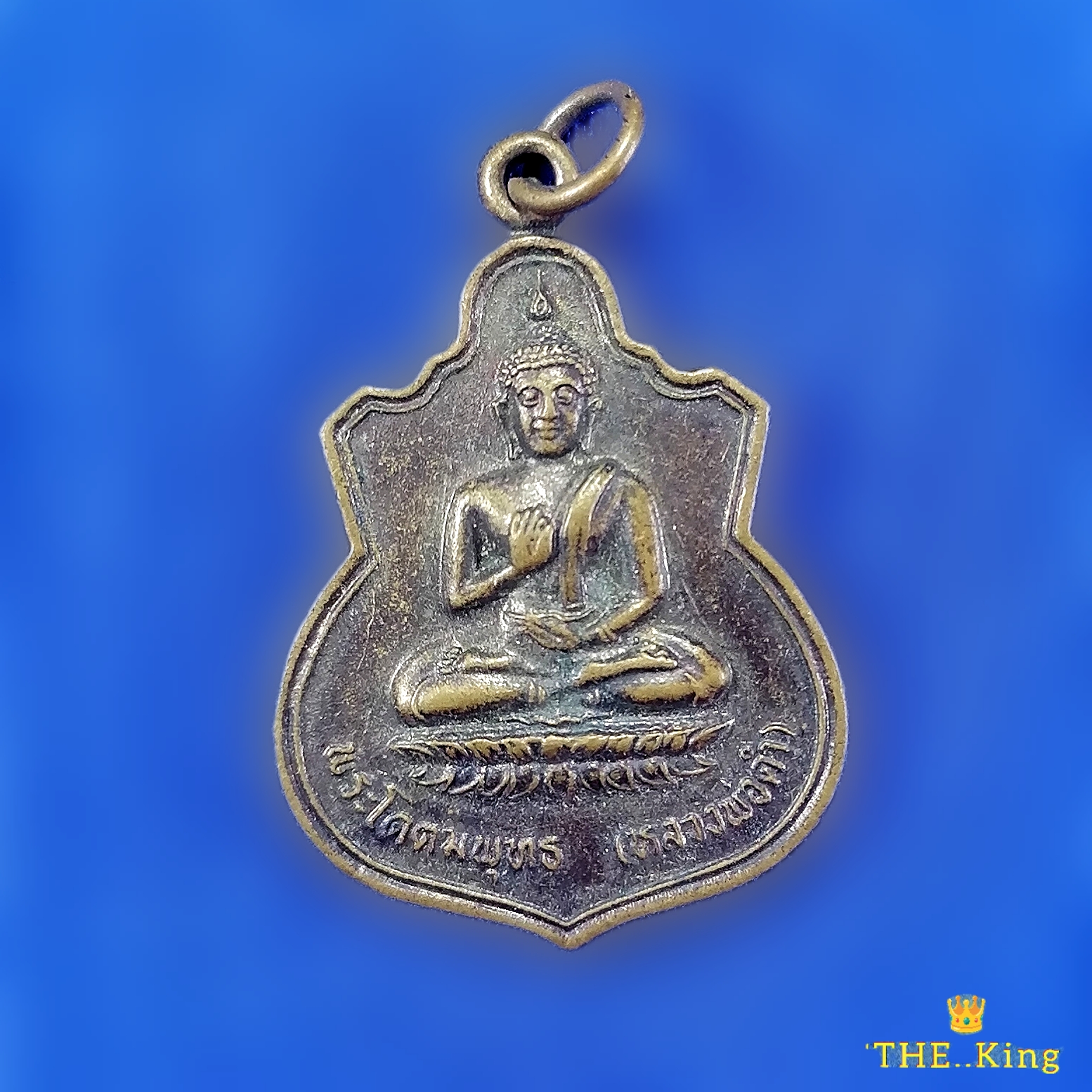 พระโคดมพุทธ หลวงพ่อดำ วัดหนองปลาไหล จ.เพรชบุรี ปี2525