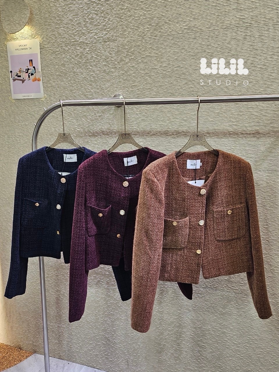 เสื้อคลุม Blazer เบลเซอร์สไตล์เกาหลีงานสวย มีสีให้เบือก