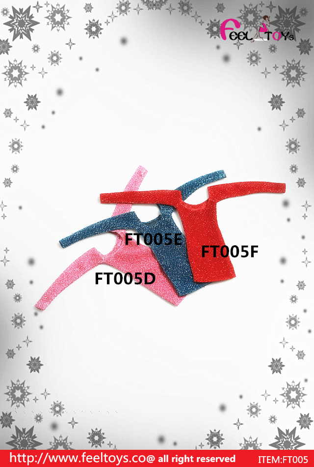 FeelToys FT005 C ,D 1/6 Girl Sexy Hollowed Dress