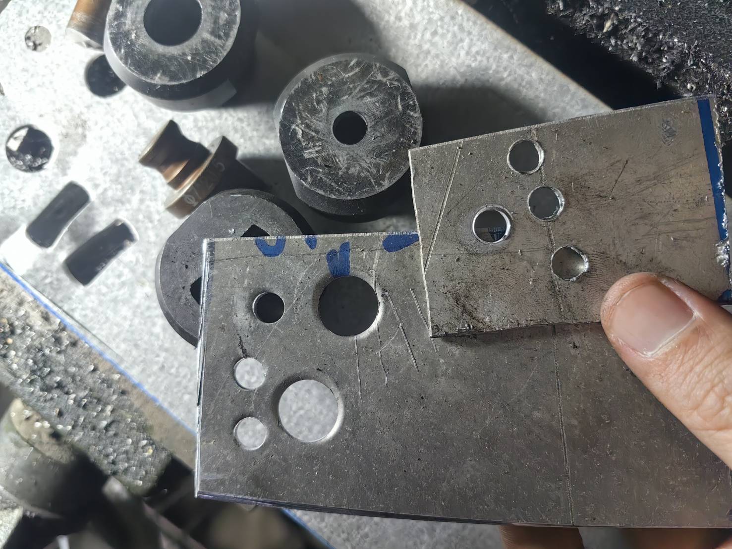 OT174 ตัวปั๊มเจาะรูเหล็ก 6.5-16 มิล สำหรับ DIY สว่านแท่น เครืองอัดไฮดรอลิค เจาะรุเหล็ก