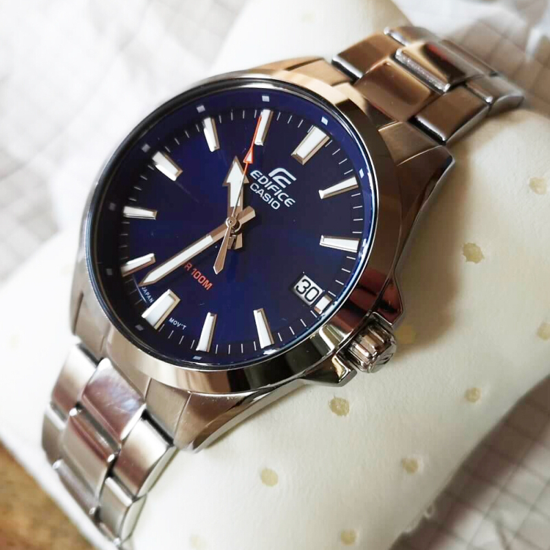 Casio Edifice นาฬิกาข้อมือผู้ชาย สายแสตนเลส รุ่น EFV-100D EFV-100D EFV-100D-1A ,EFV-100D-2A ,EFV-100D-7A