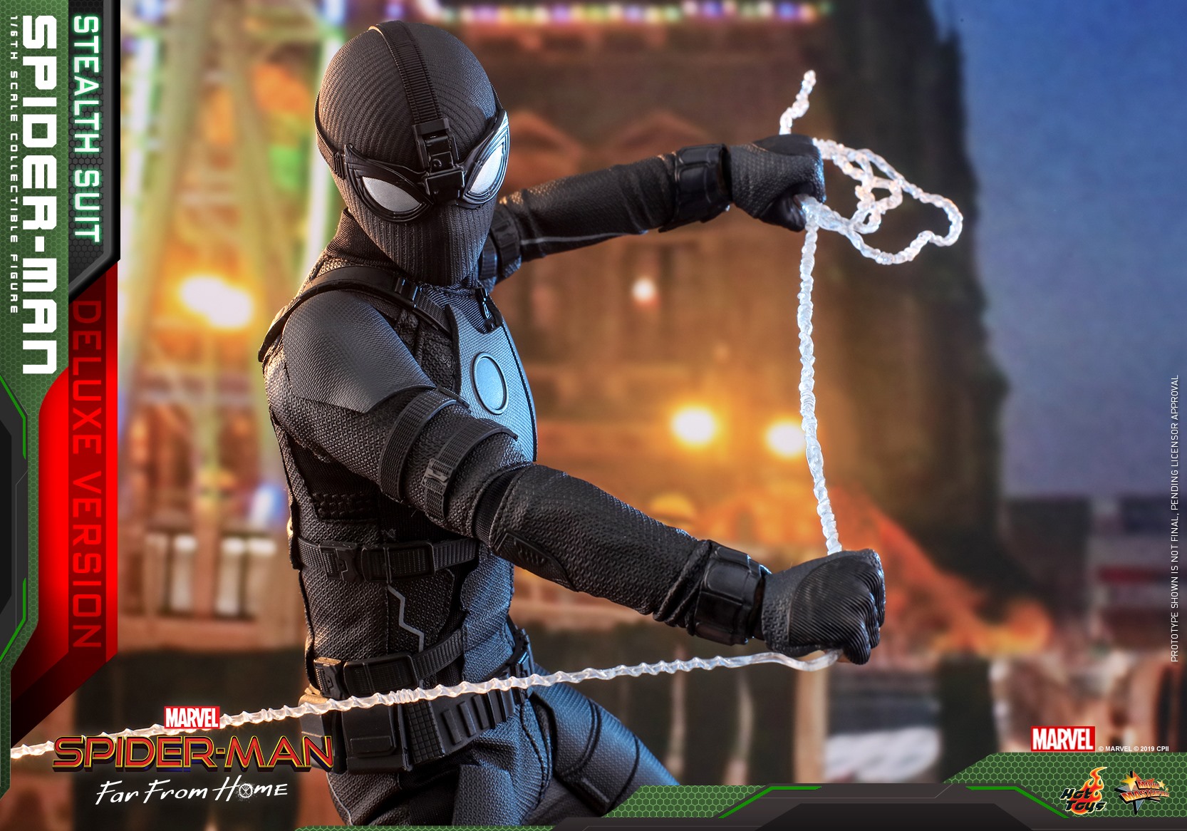 Hot Toys MMS541 Spider-Man: Far From Home - Spider-Man (Stealth Suit) (Deluxe Version)