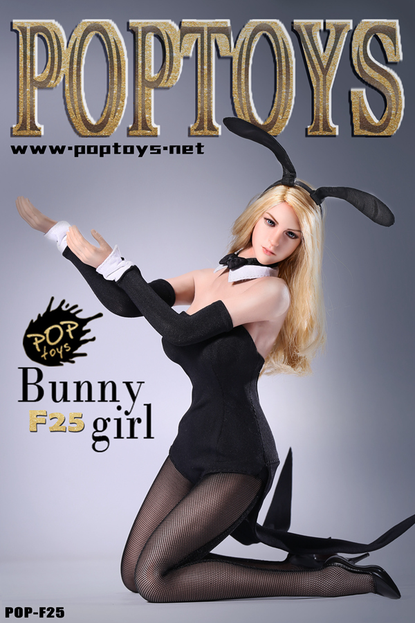 POPTOYS F25A-D Sexy Waitress Bunny Girl suit