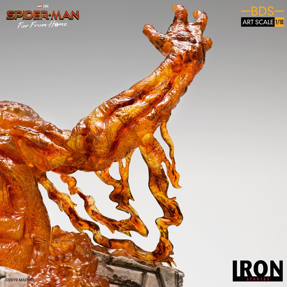 Iron Studios BDS Art Scale 1/10 Spider-Man: Far From Home - Molten-Man