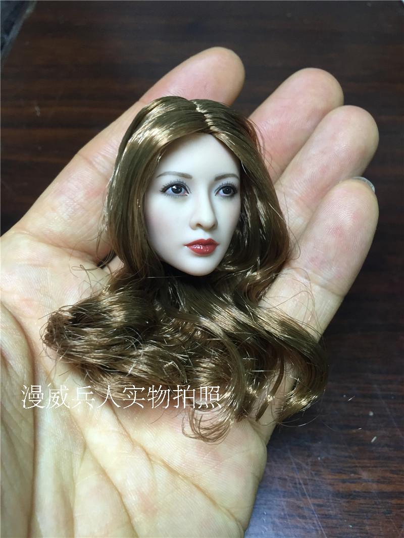 T-08C,D Asian beauty - Liu Yan head