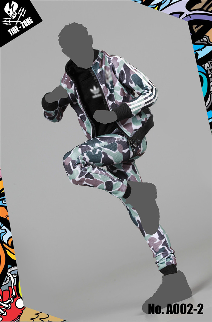 TIDE-ZONE A002 Sports Camouflage Outfits
