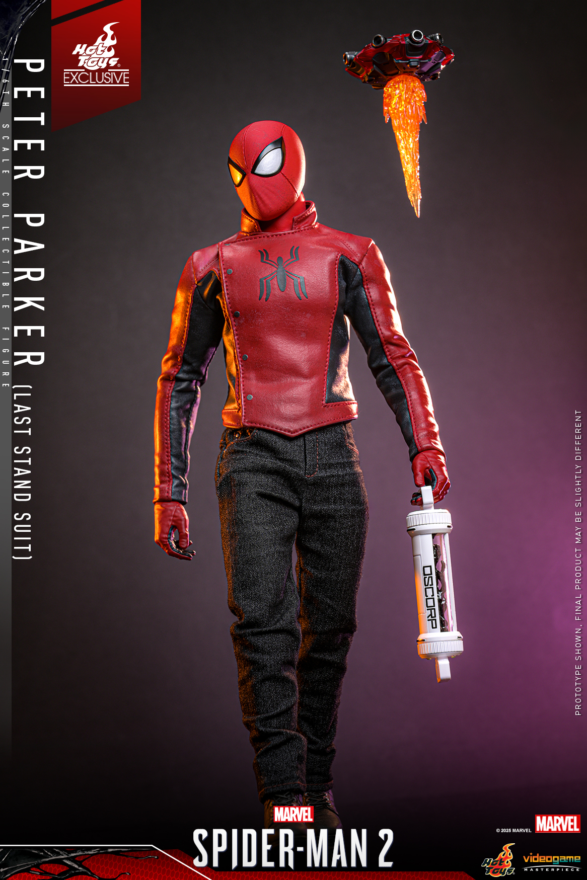 Hot Toys VGM71 Marvel's Spider-Man 2 - Peter Parker (Last Stand Suit) [Hot Toys Exclusive]