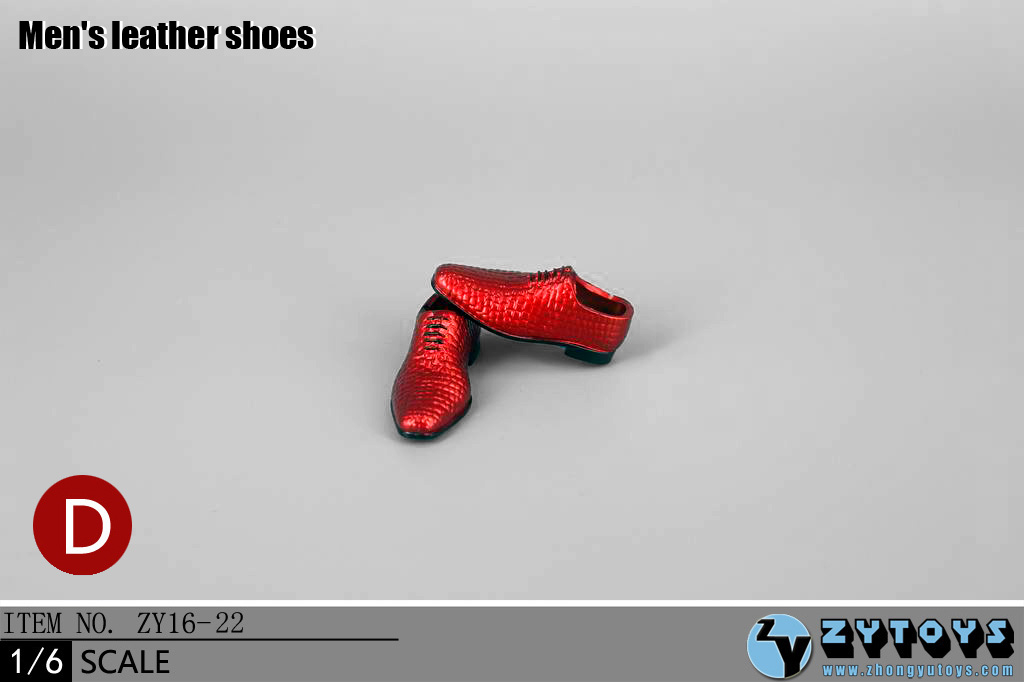 ZY Toys ZY16-23A Men's Leather Boots Black