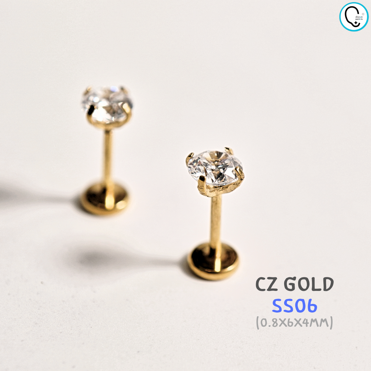 “เช็คสินค้าทัก line ก่อนโอนนะคะ” จิวแป้นแบน แบบเสียบ และ แป้นขันน๊อต สแตนเลสเกรดมีตัดแพทย์_SS00