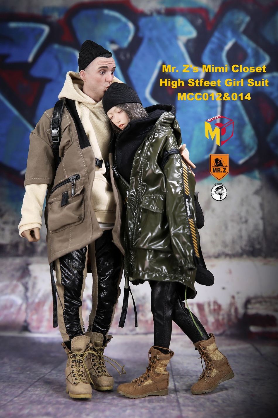 MCCToys x Mr Z’s MCC014 Mini Closet - High Street Girl Suits