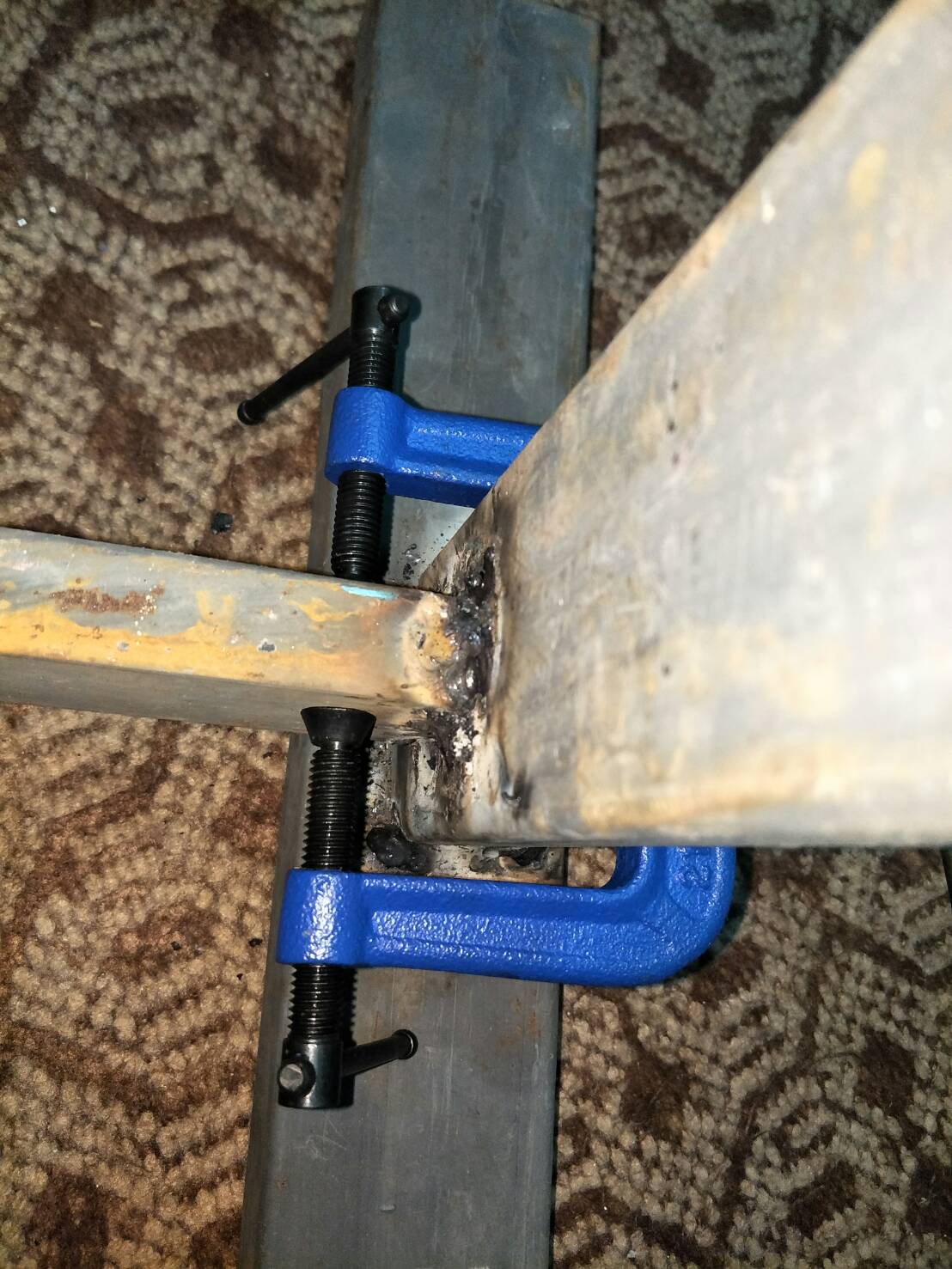 CP18 แคลมป์ 3 ทาง 2 นิ้ว งานไม้ เหล็ก แข็งแรง