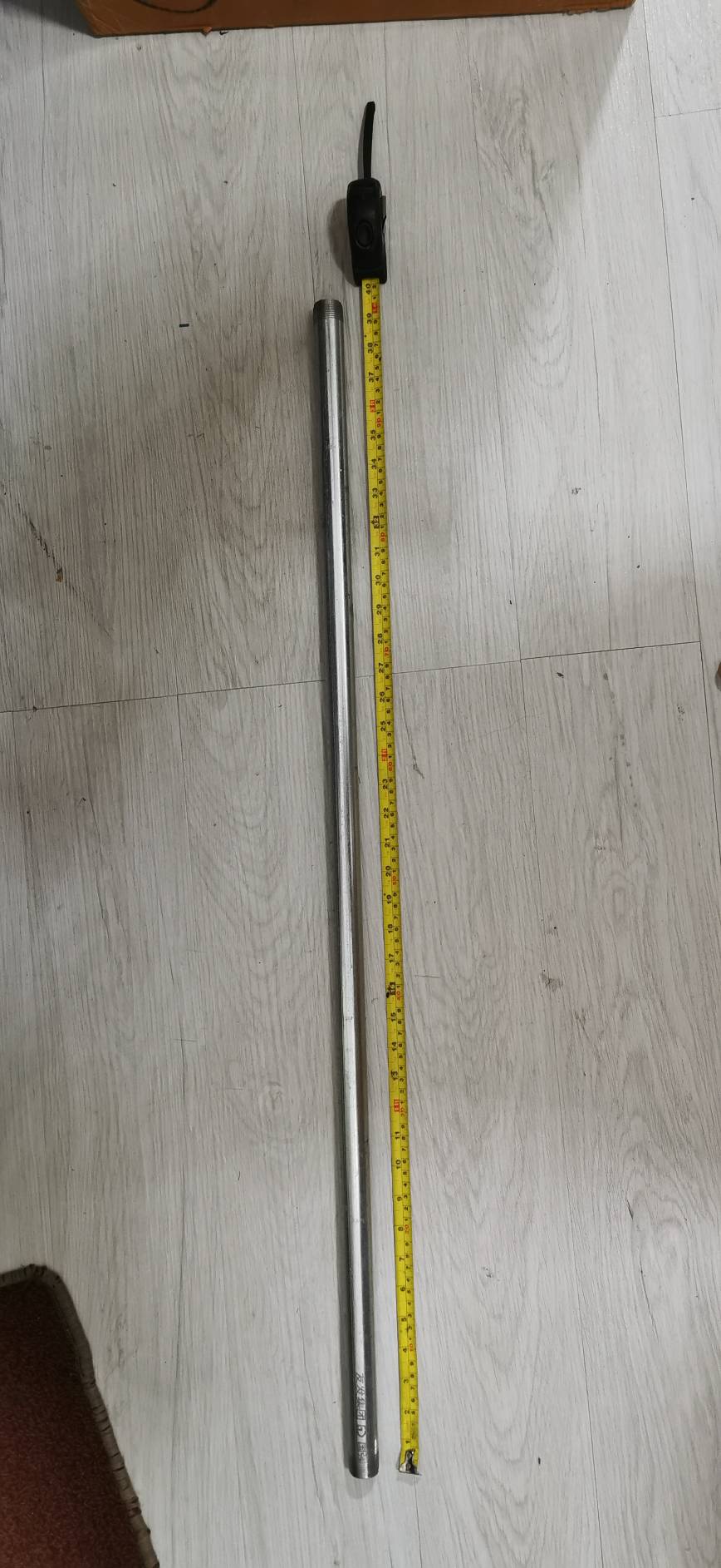 OT122-100CM ท่อ 6 หุน สำหรับแคมป์ท่อ ยาว 100 เซน เกลียว 2 ด้าน พร้อมใช้