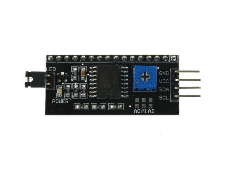 โมดูลสำหรับจอ LCD Module Port IIC/I2C/TWI/SPI Interface Module for 1602 2004 LCD Display