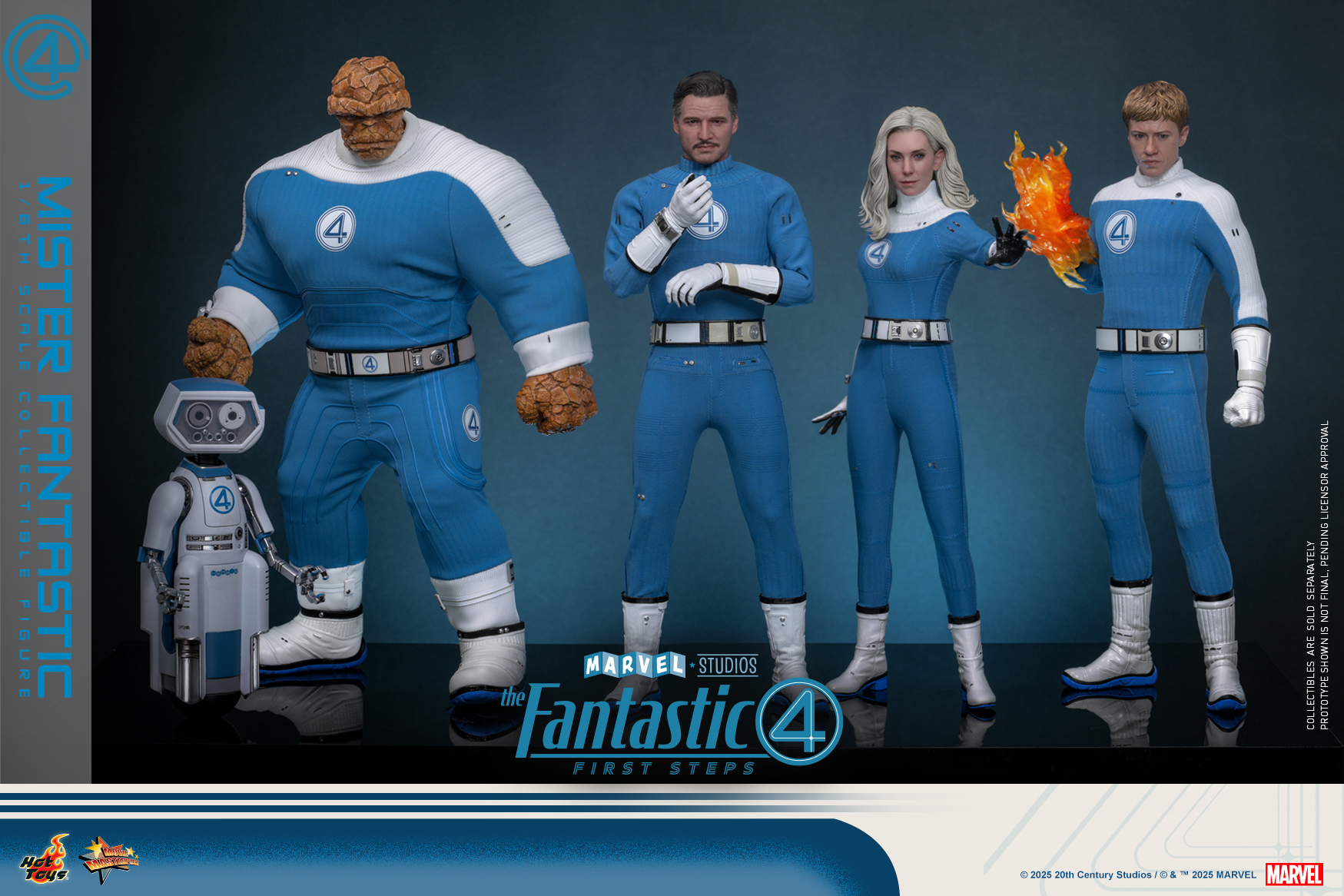 Hot Toys MMS821 The Fantastic Four: First Steps - Mister Fantastic