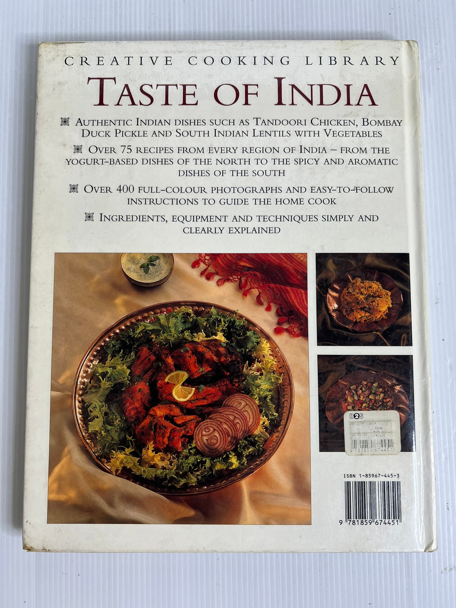 Taste of India (Creative Cooking Library) Fernandez, Rafi n/a 90-99% Hardcover