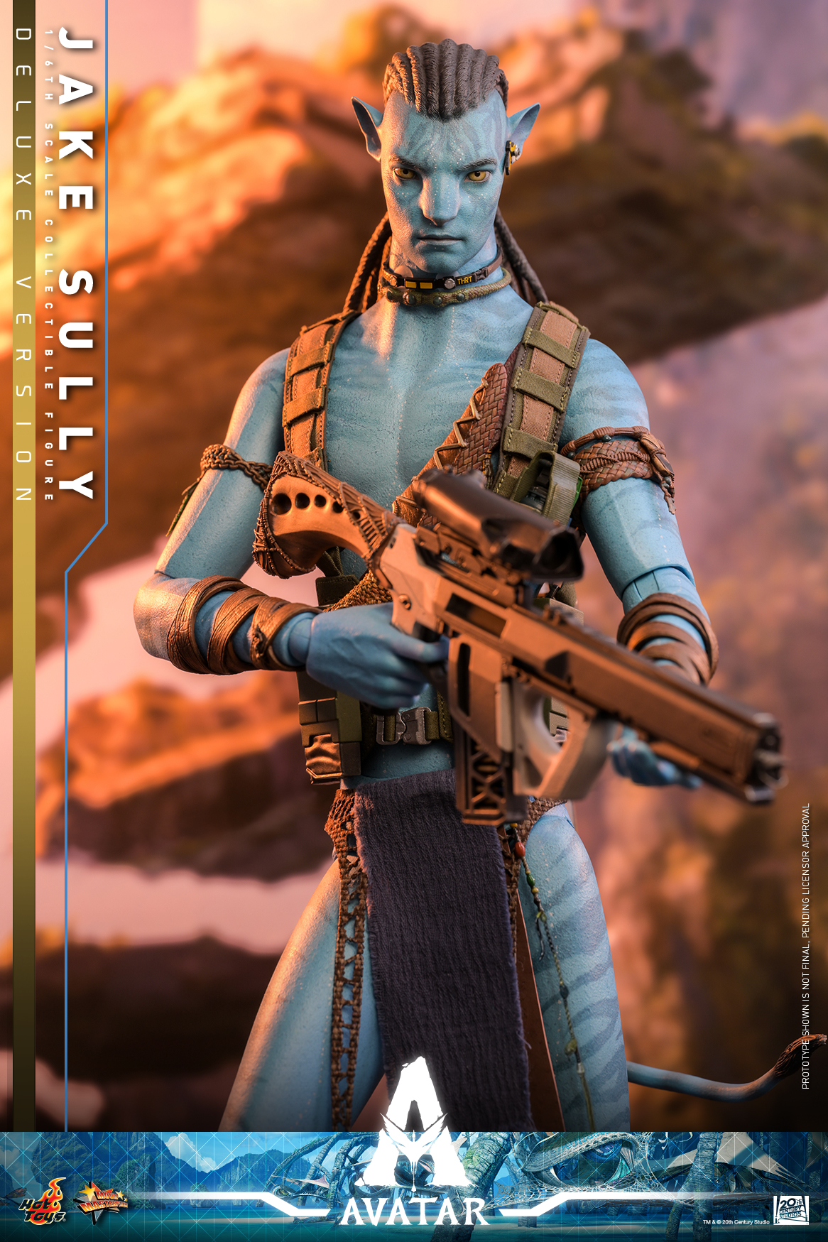Hot Toys MMS684 1/6 Avatar : The Way of Water - Jake Sully (Deluxe Version)