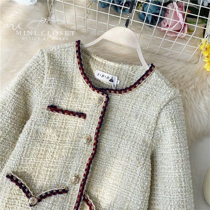 เสื้อคลุมผ้าทวิตสไตล์คุณหนูไฮโซ