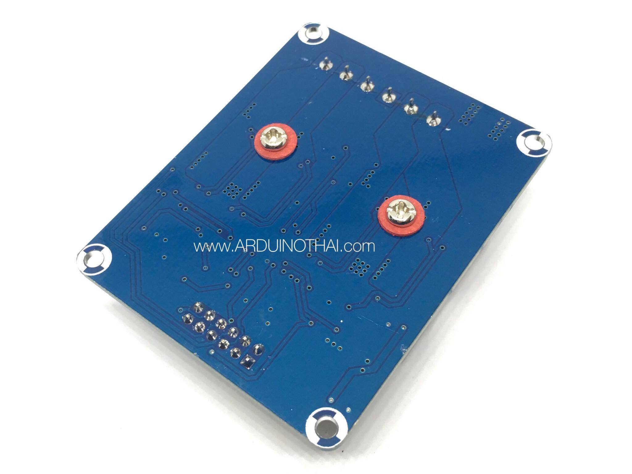 Motor Driver 50A dual H-bridge with Heat Sink โมดูลขับมอเตอร์ 5-12V กระแสสูงสุด 70A สต็อกไทยส่งไว