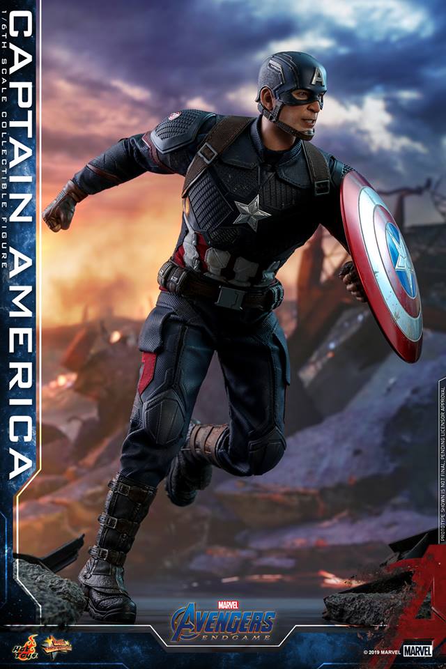 Hot Toys MMS536 Avengers: Endgame - Captain America