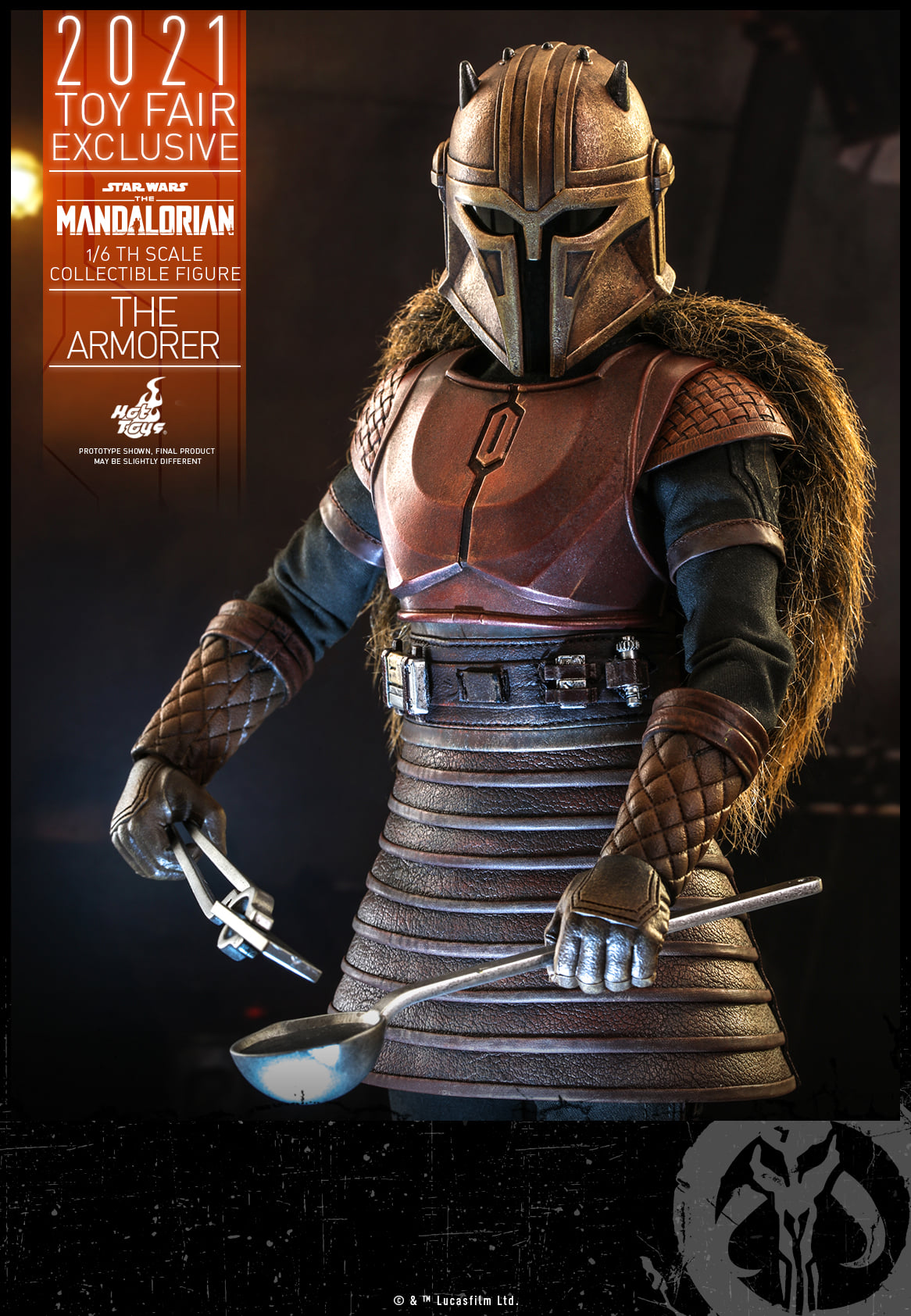 Hot Toys TMS044 1/6 Star Wars: The Mandalorian™ - The Armorer™ [Toy Fair Exclusive 2021]