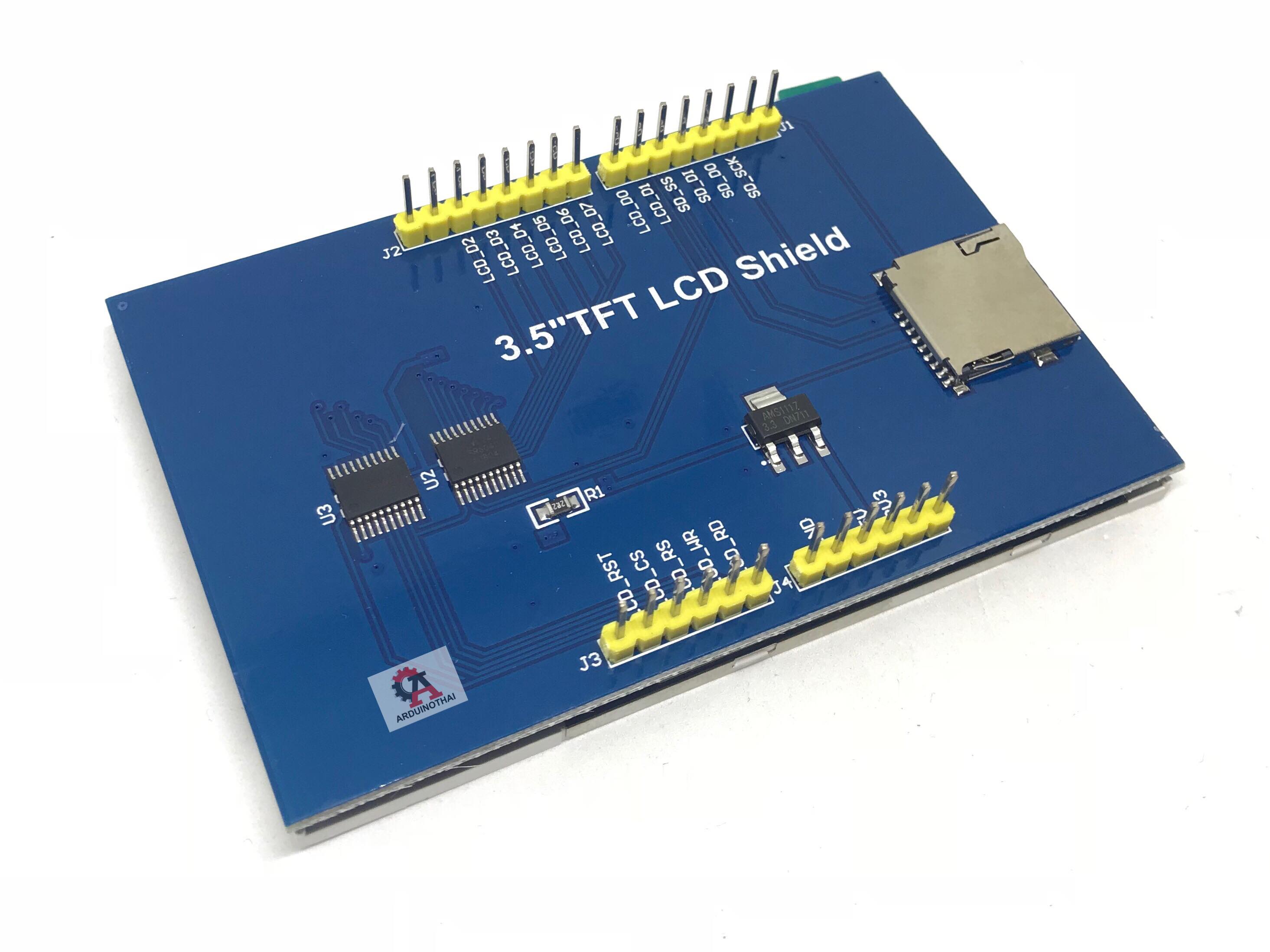 3.5 inch LCD สำหรับบอร์ด Arduino UNO R3 จอแสดงผลแบบสีขนาด 3.5 นิ้ว