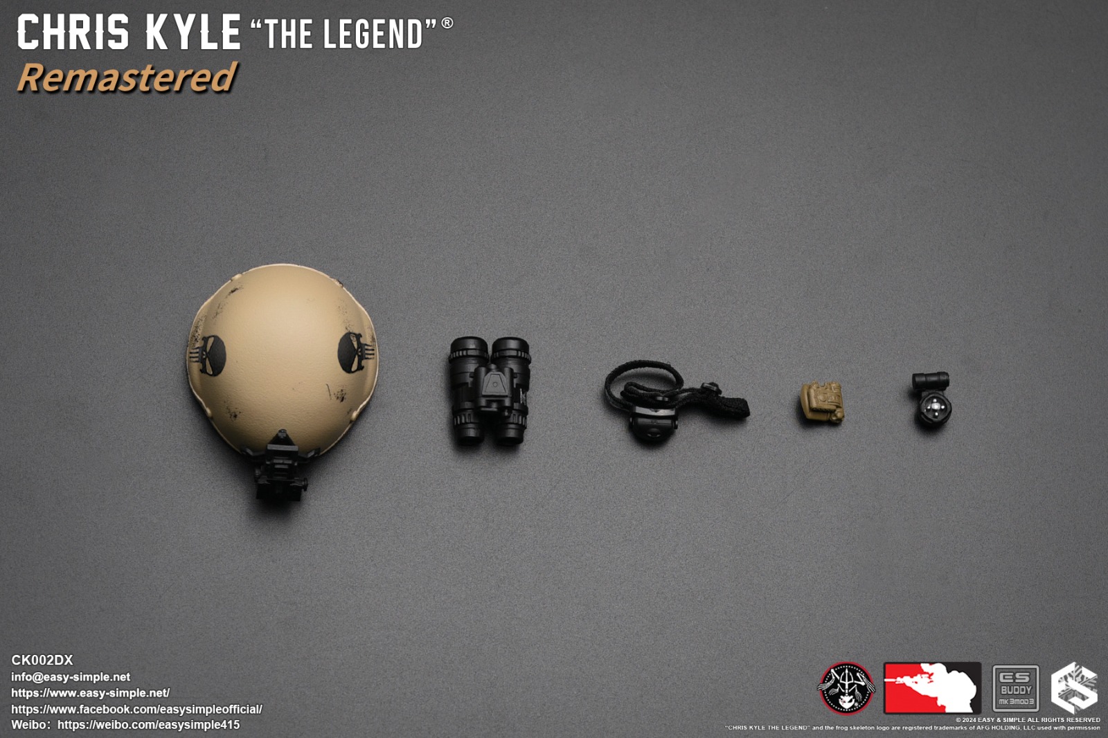 BlackOpsToys X Easy&Simple ES CK002DX Chris Kyle "The Legend" Remastered (Deluxe Version)