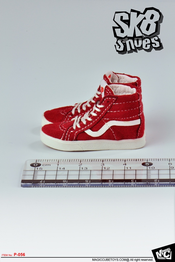 MCTOYS P-056A Flame Red Suede