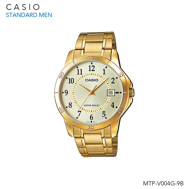 นาฬิกาข้อมือ Casio Standard men MTP-V004G รุ่น MTP-V004G-1B MTP-V004G-7B MTP-V004G-7B2 MTP-V004G-9B