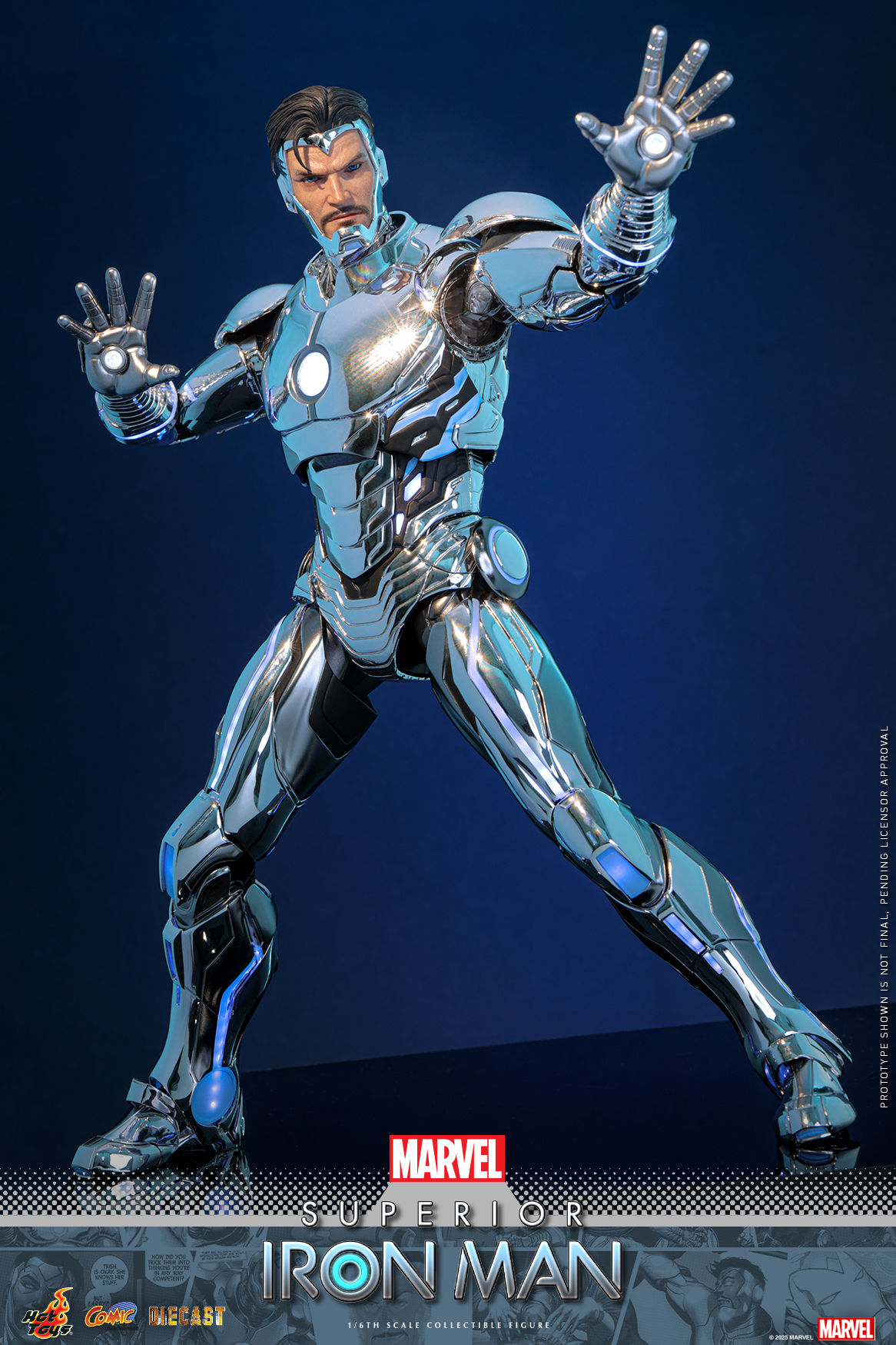 Hot Toys CMS026D73 Marvel Comics - Superior Iron Man