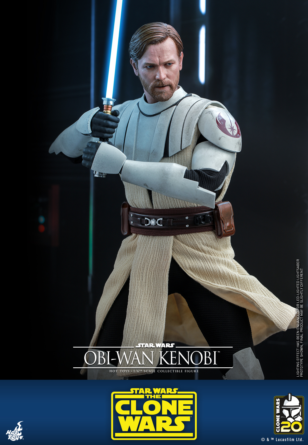 Hot Toys TMS095 1/6 Star Wars: The Clone Wars™ - Obi-Wan Kenobi™